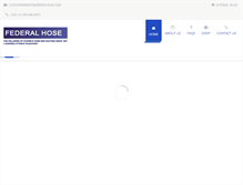 Tablet Screenshot of federalhose.com